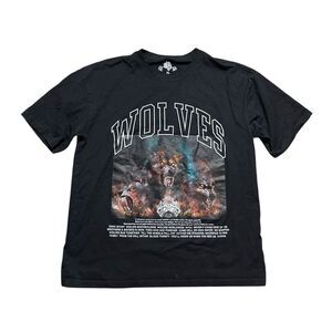 Darc Sport Black Wolves Tee Cerberus T-Shirt Size XL